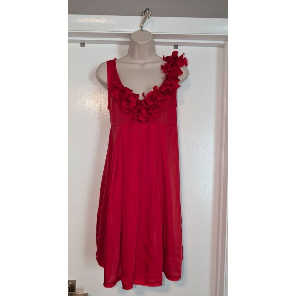 Twin Set Dress Made in Italy Pink Flowers Sz Small